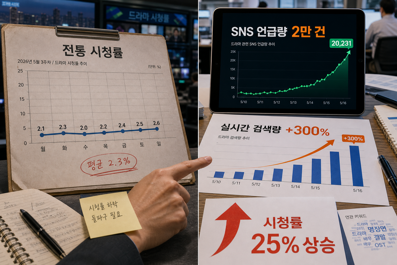 드라마 시청자 반응 분석이 시청률 변동을 주도하는 메커니즘